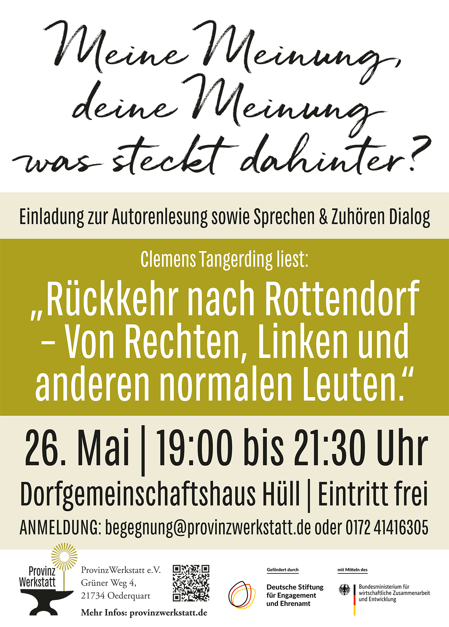 Meine Meinung, deine Meinung. Was steckt dahinter? Meine Meinung, deine Meinung. Was steckt dahinter?